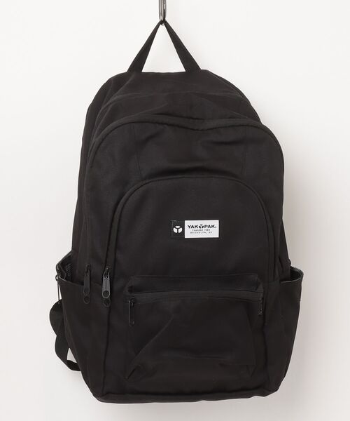 ヤックパック YAKPAK ビジネス リュック バックパック オールブラック YAKPAK（ヤックパック） リュック FREE ブラック メンズ : ZOZOTOWN