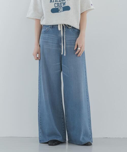 URBAN RESEARCH Sonny Label ワイドパンツ ジーンズ デニム デニム