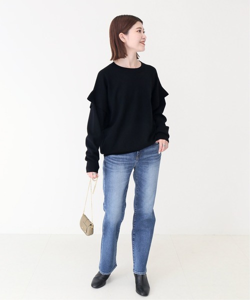 「Spick & Span」 長袖ニット FREE グレー レディース_画像2