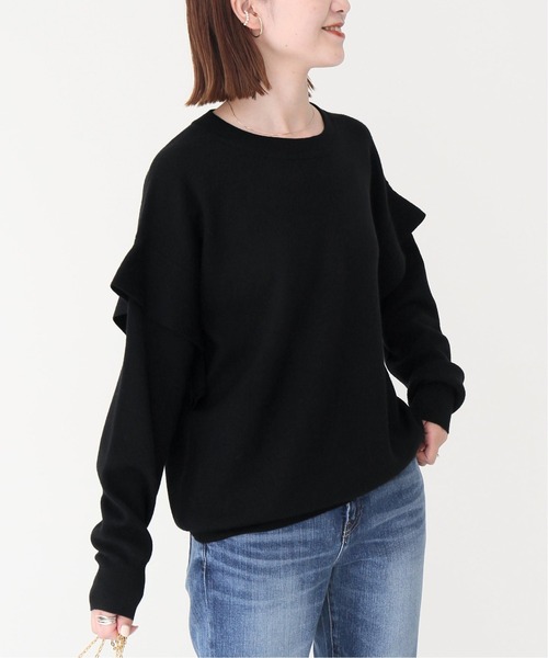 「Spick & Span」 長袖ニット FREE グレー レディース_画像3