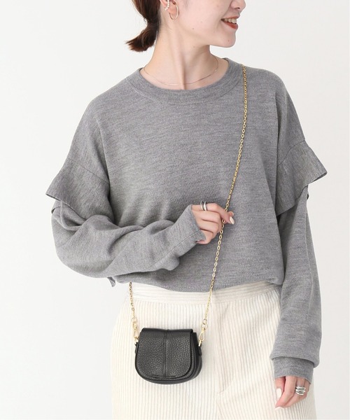 「Spick & Span」 長袖ニット FREE グレー レディース_画像7