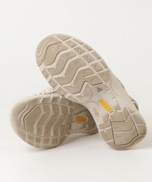 「KEEN」 フラットサンダル 24.5cm ベージュ レディース_画像3