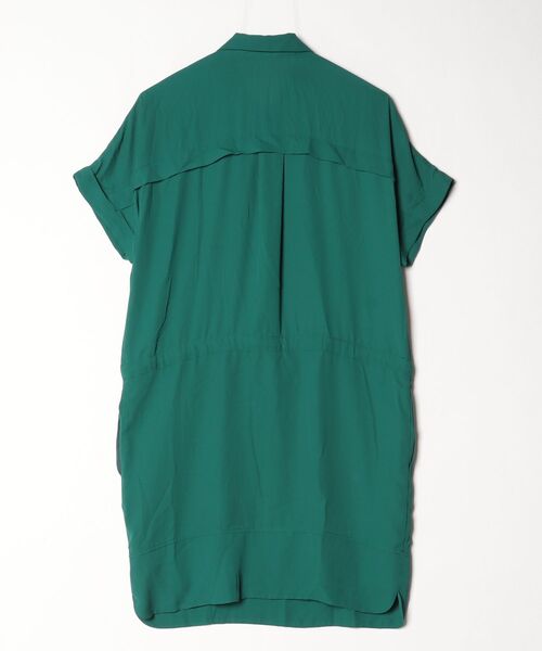 「ROSE BUD」 シャツワンピース FREE グリーン レディース_画像2