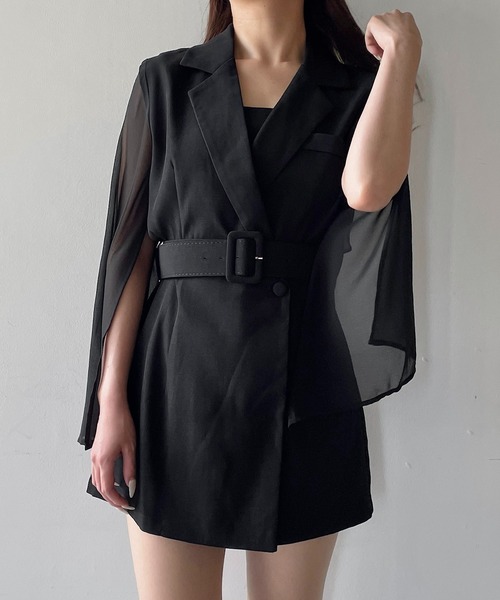 「NOMAE」 長袖ワンピース FREE ホワイト レディース_画像2