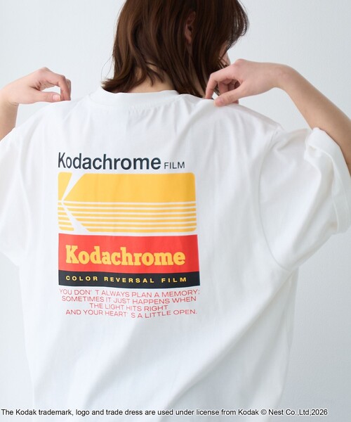 tシャツ 「Kodak/コダック」ロゴプリント ショートスリーブTシャツ