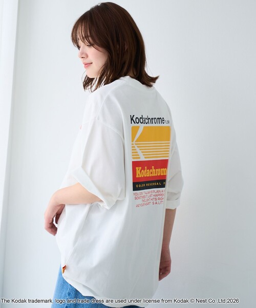 tシャツ 「Kodak/コダック」ロゴプリント ショートスリーブTシャツ