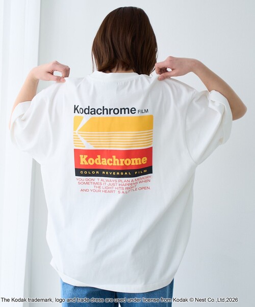 tシャツ 「Kodak/コダック」ロゴプリント ショートスリーブTシャツ
