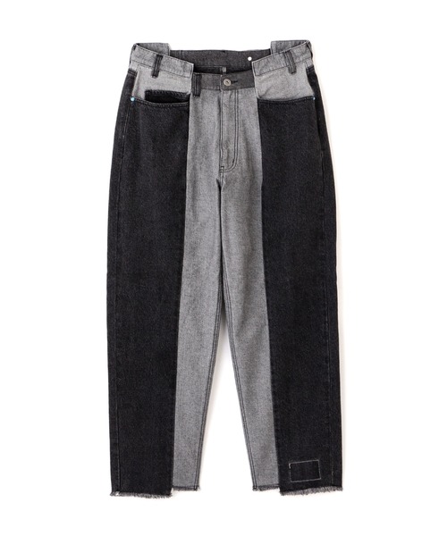「DANKE SCHON」 デニムパンツ L ブラック メンズ_画像4