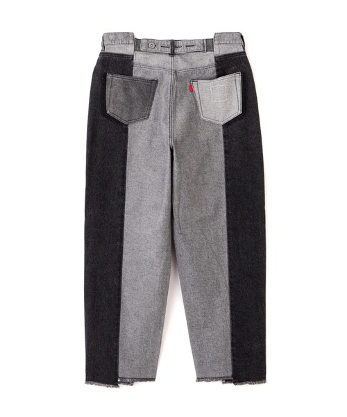 「DANKE SCHON」 デニムパンツ L ブラック メンズ_画像5