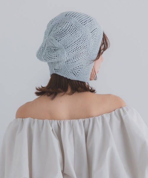 polcadot（ポルカドット） ニット帽 ニットキャップ GLITTER BONNET