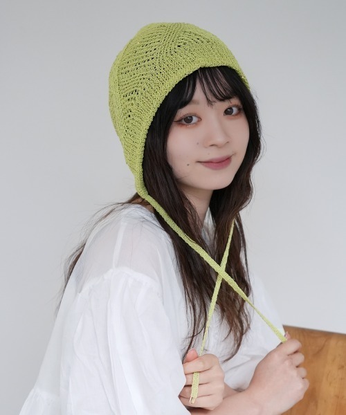 polcadot（ポルカドット） ニット帽 ニットキャップ GLITTER BONNET