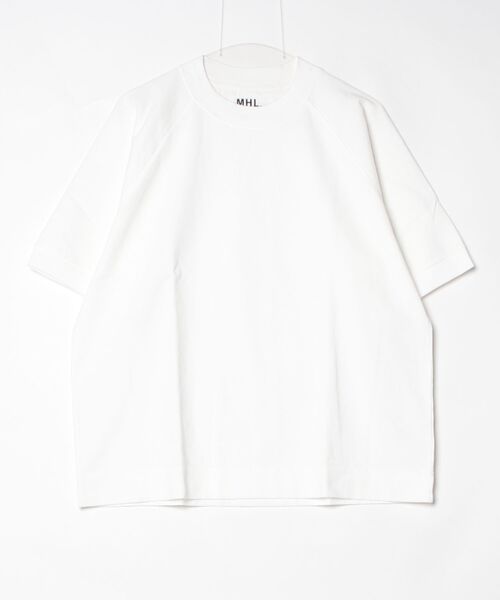 2023SS MHL COTTON DRY TWILL 白 半袖シャツ サイズ２ MHL.（エムエイチエル） tシャツ DRY COTTON JERSEY メンズ : ZOZOTOWN