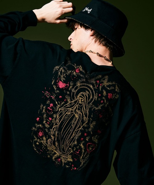 glamb グラム 長袖シャツ glamb（グラム） 長袖Tシャツ M ブラック メンズ : ZOZOTOWN Yahoo!店