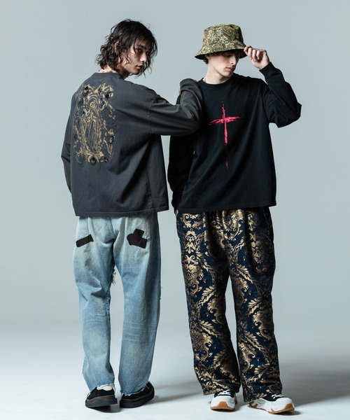 「glamb」 長袖Tシャツ M ブラック メンズの画像