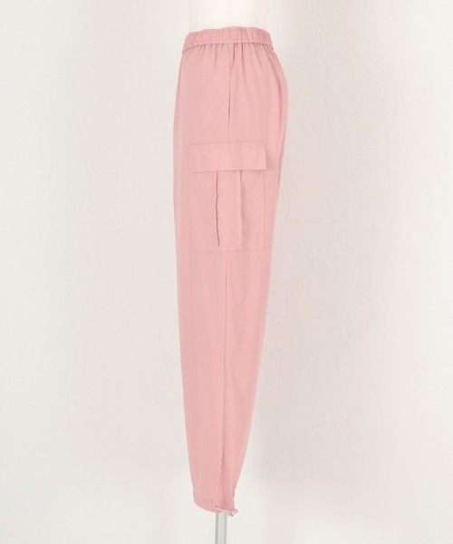 「titivate」 カーゴパンツ M ライトカーキ レディース_画像9