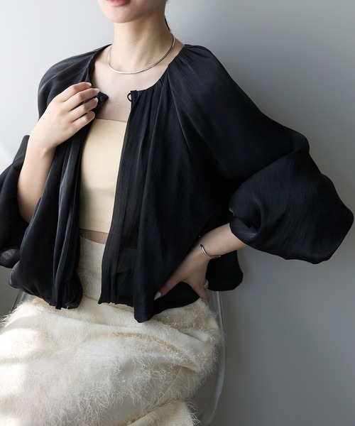 「PREFERIR」 カーディガン FREE ベージュ レディース_画像2