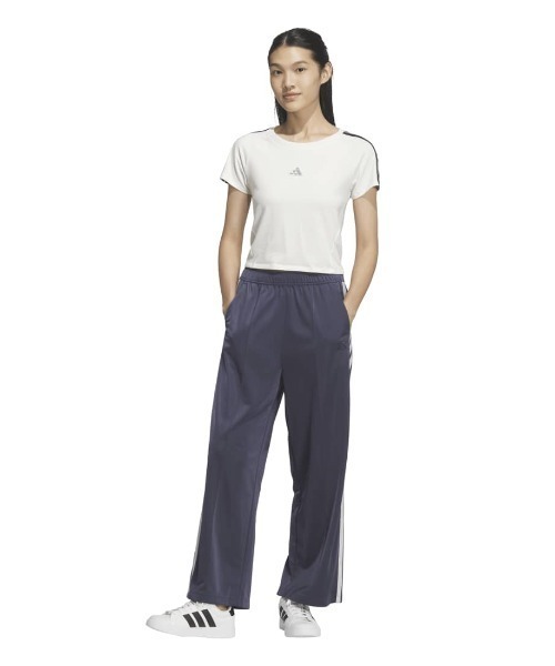adidas（アディダス） ワイドパンツ パンツ トリコット ルーズフィット