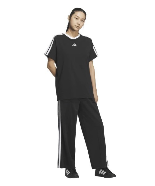 adidas（アディダス） ワイドパンツ パンツ トリコット ルーズフィット