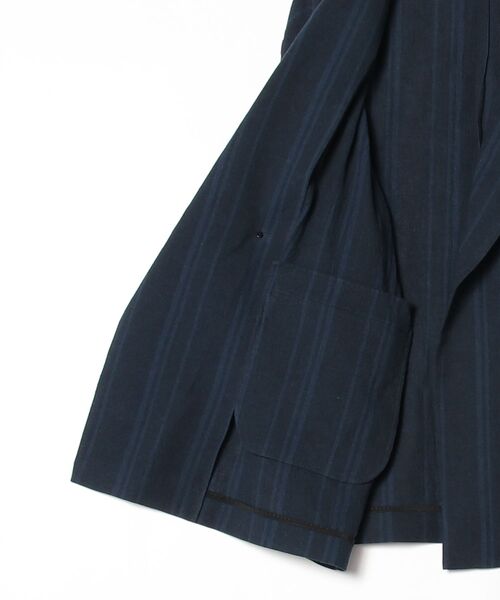 ジャケット テーラードジャケット 「VOAAOV」STRIPE - SET UP Double Big Jacket メンズ レディースの画像