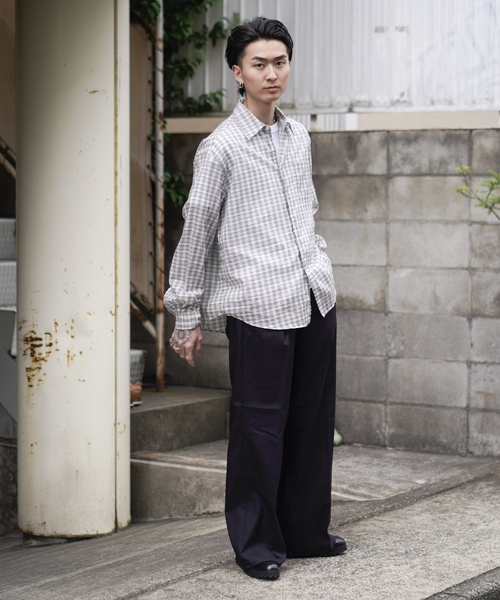 Wrangler（ラングラー） ワイドパンツ スラックス WRANCHER WIDE