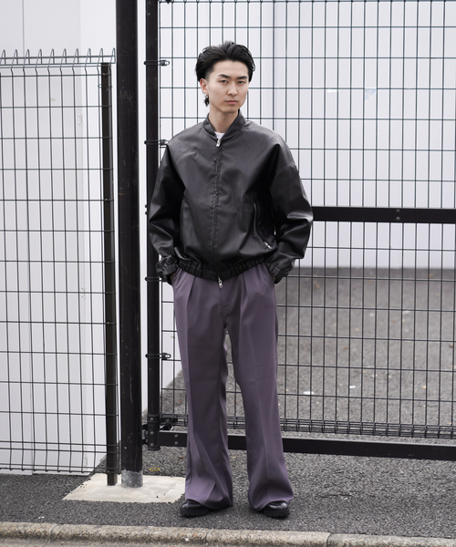 Wrangler（ラングラー） ワイドパンツ スラックス WRANCHER WIDE