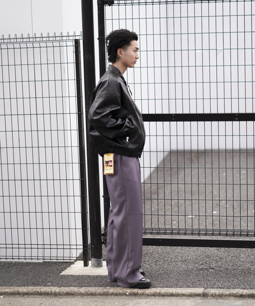 Wrangler（ラングラー） ワイドパンツ スラックス WRANCHER WIDE
