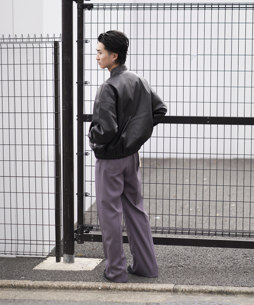 Wrangler（ラングラー） ワイドパンツ スラックス WRANCHER WIDE