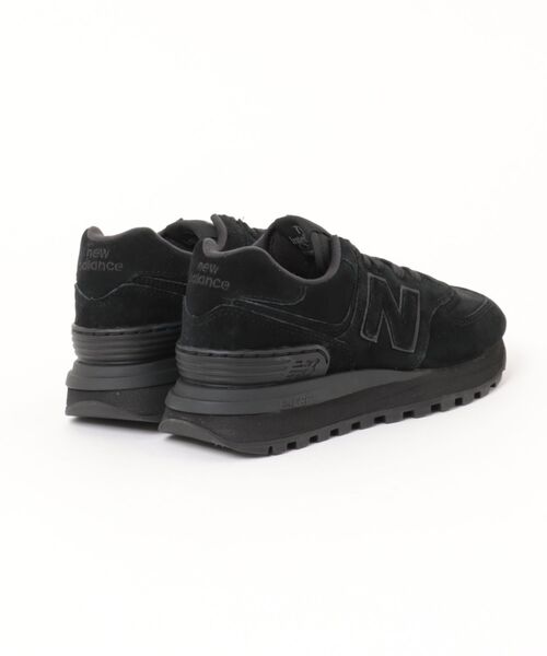 「New Balance」 ローカットスニーカー 24.0cm ブラック メンズの画像