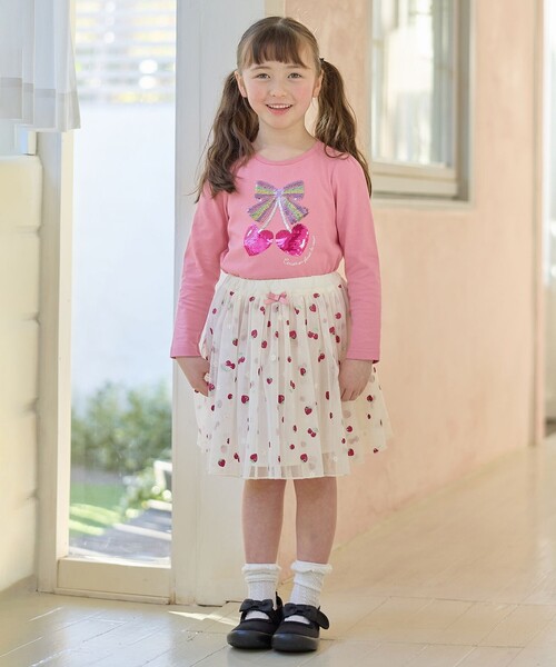 「ANY」 「KIDS」長袖カットソー 140 パープル キッズ_画像5