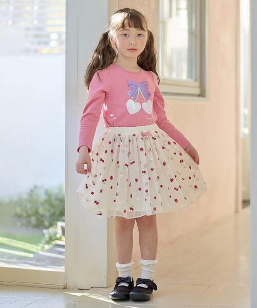 「ANY」 「KIDS」長袖カットソー 140 パープル キッズ_画像7