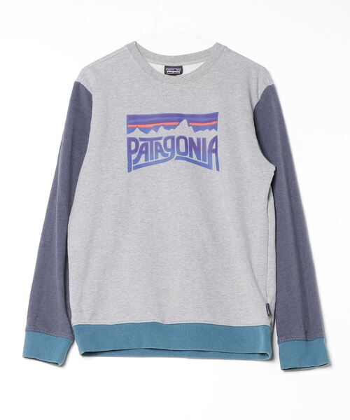 「patagonia」 スウェットカットソー S グレー メンズ