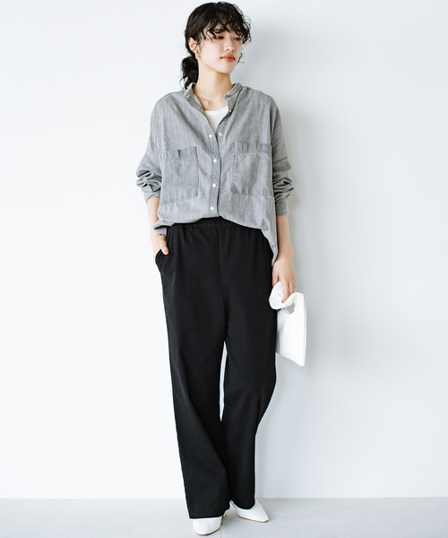 「hunch」 パンツ ONE SIZE ベージュ レディース_画像3