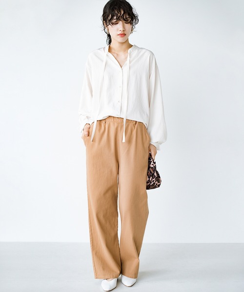 「hunch」 パンツ ONE SIZE ベージュ レディース_画像8