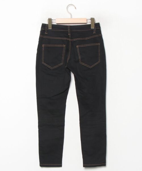 「MILLION CARATS」 スキニーデニムパンツ SMALL ブラック レディース_画像2