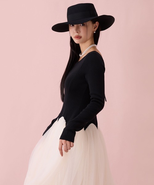 「EIMY ISTOIRE」 縛衣装 36 さくら色ベージュ レディース