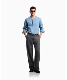 EMPORIO ARMANI シャツ 「エンポリオ アルマーニ」Icon ヘンリーネック