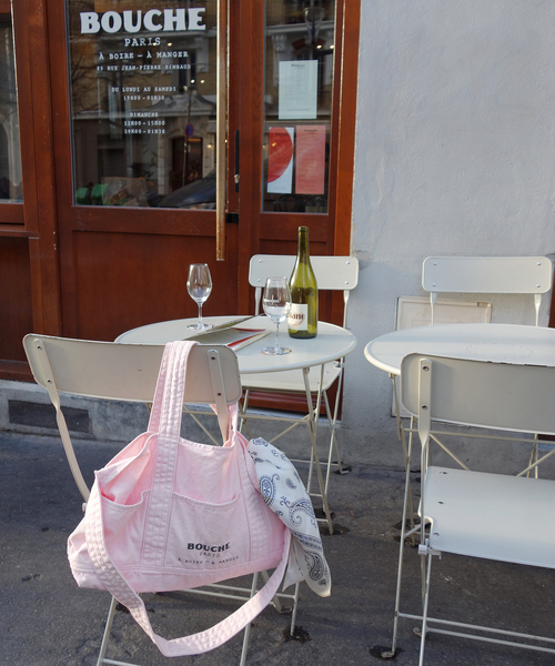 スローブイエナ　BOUCHE SLOBE別注 キャンバストートバッグ SLOBE IENA（スローブイエナ） トートバッグ 「追加」BOUCHE SLOBE別注
