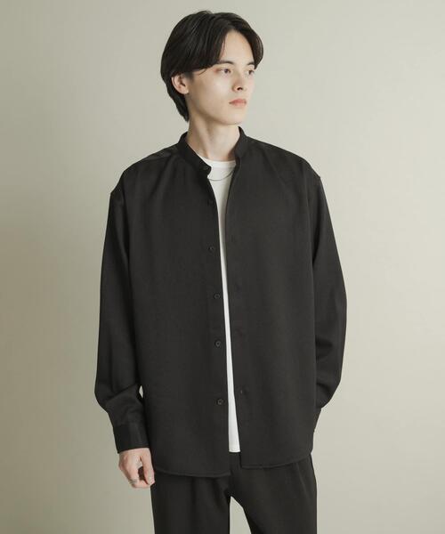 「SENSE OF PLACE by URBAN RESEARCH」 長袖シャツ LARGE ネイビー メンズ_画像6