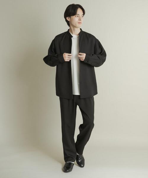 「SENSE OF PLACE by URBAN RESEARCH」 長袖シャツ LARGE ネイビー メンズ_画像9