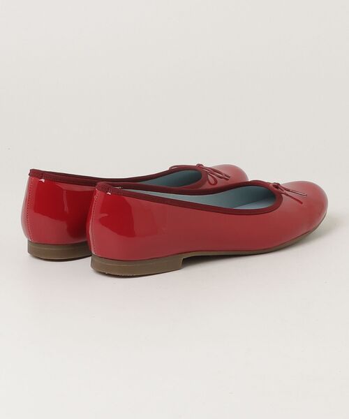 「Emma Francis」 バレエシューズ 24.5cm レッド レディース_画像2