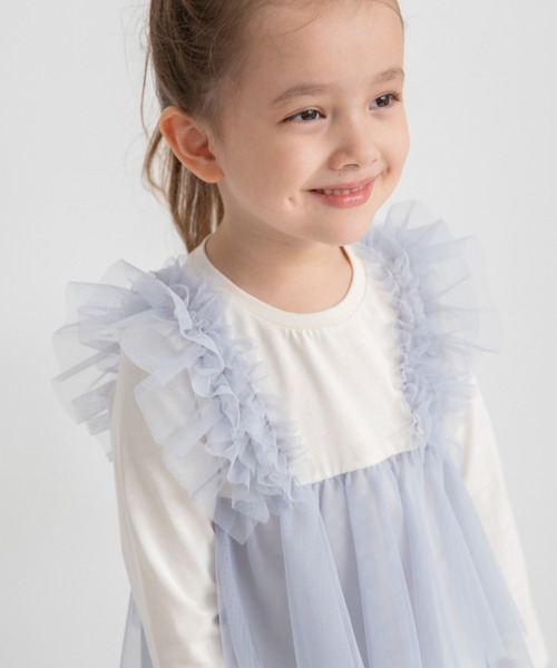 「branshes」 「KIDS」長袖カットソー 130 グレー キッズ_画像9
