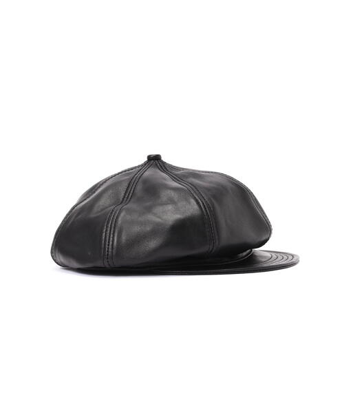 Schott N.Y.C（ショット） 「schott」 キャスケット M ブラック メンズ