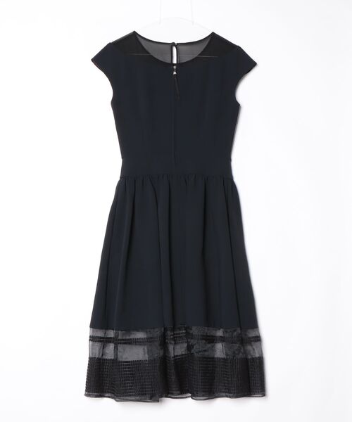 FOXEY NEW YORK ノースリーブワンピース ブラック FOXEY NEW YORK 「FOXEY YORK」 ノースリーブワンピース 38 ブラック