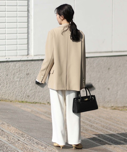 「Gready Brilliant」 長袖ブラウス 38 オフホワイト レディース_画像4