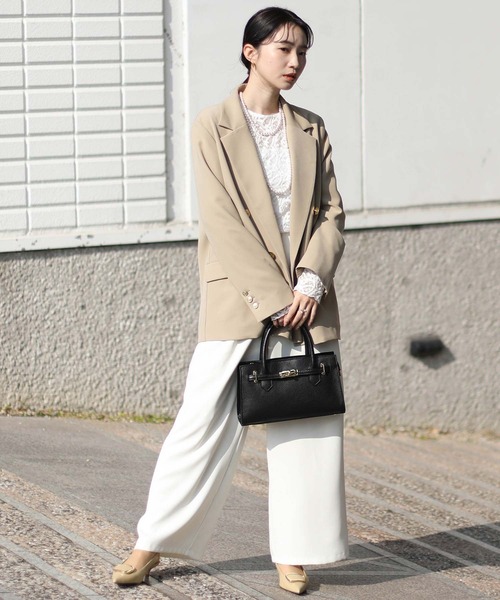 「Gready Brilliant」 長袖ブラウス 38 オフホワイト レディース_画像5