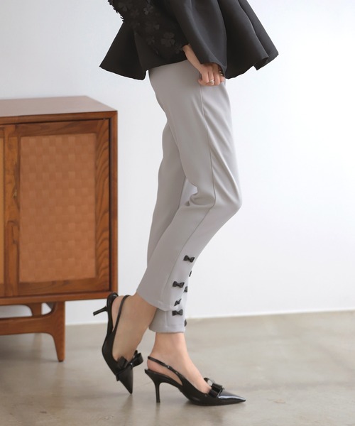 「MERAKI」 パンツ M ネイビー レディース_画像8