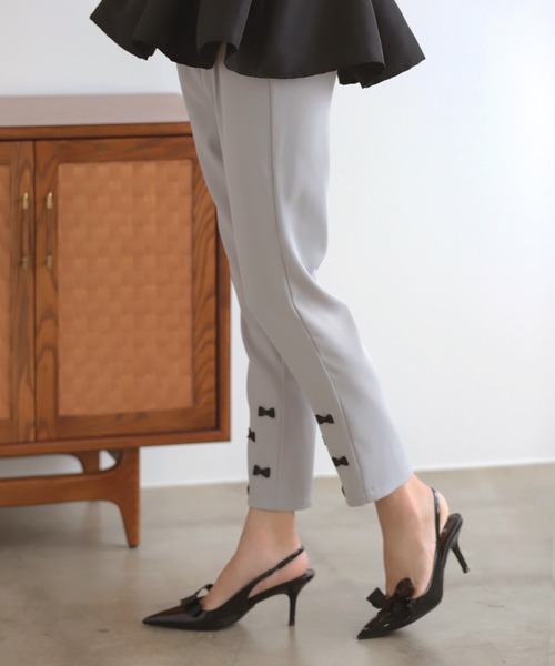 「MERAKI」 パンツ M ネイビー レディース_画像9