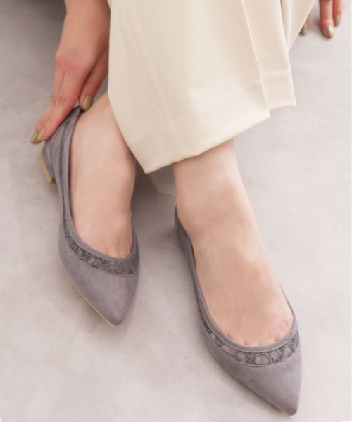 「artemis by DIANA」 フラットパンプス 22.5cm ブラウン レディース_画像4