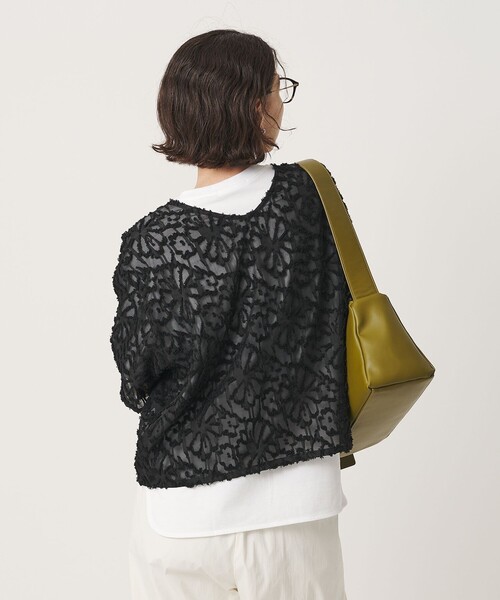 BEAUTY＆YOUTH UNITED ARROWS ブラウス シャツ 半袖 「WEB限定」シアー