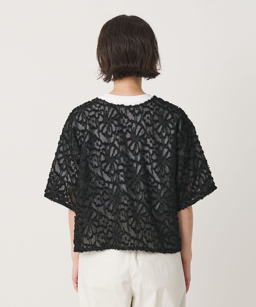 BEAUTY＆YOUTH UNITED ARROWS ブラウス シャツ 半袖 「WEB限定」シアー